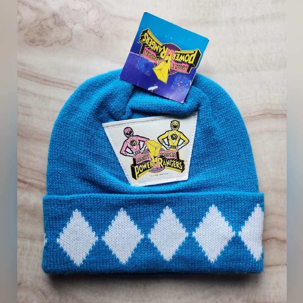 1994 NWT Mighty Morphin Power Rangers Toque Hat